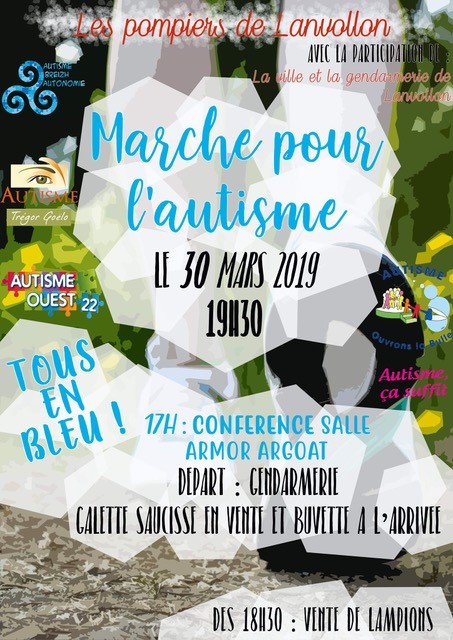 Marche pour l’autisme à Lanvollon