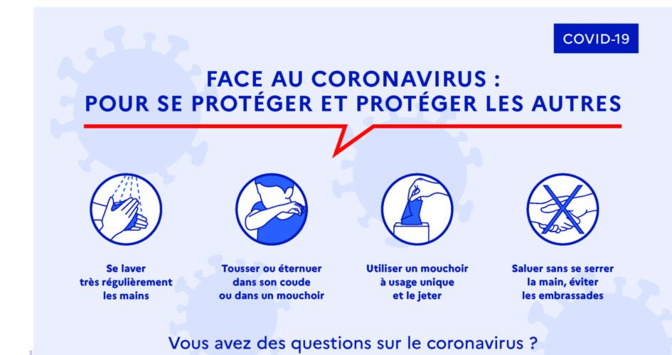 [COVID-19] Informations relatives à l’épidémie