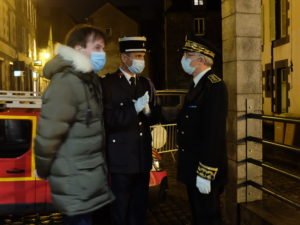 Cérémonie Sainte-Barbe départementale 2021 Saint-Brieuc