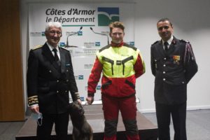 Colonel Hucher, Préfet des Côtes d'Armor Thierry Mosimann
