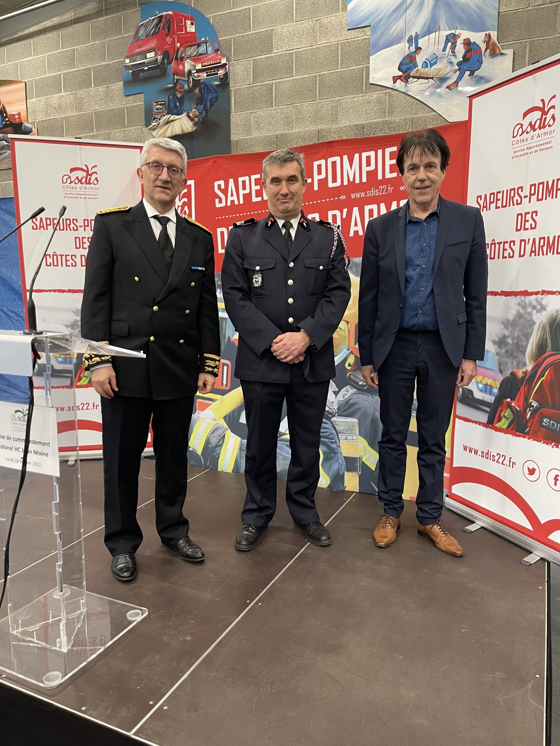 Prise de commandement Colonel Moine discours