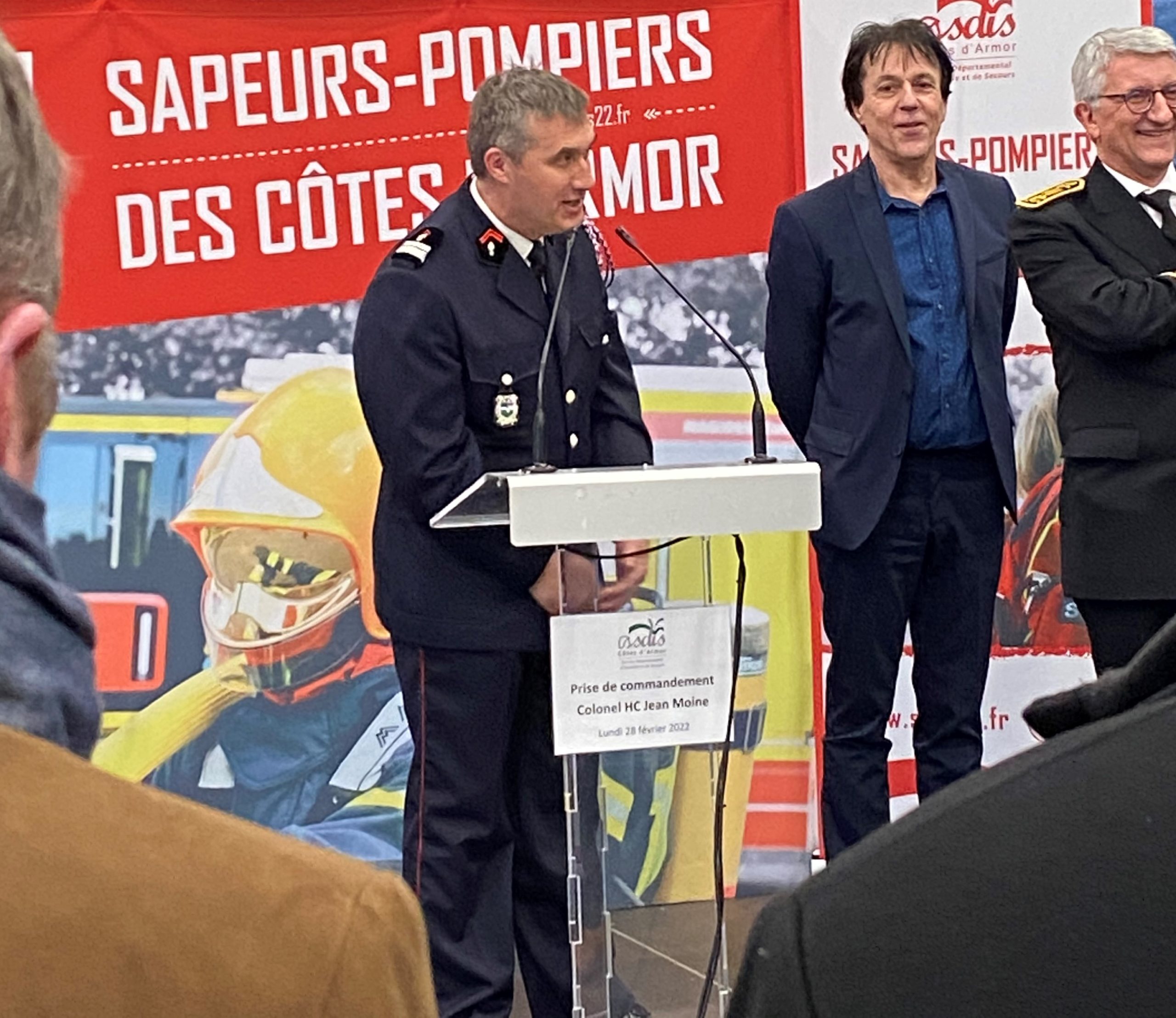 Prise de commandement Colonel Moine discours