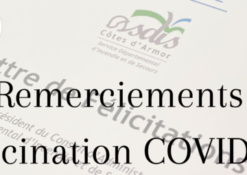 Cérémonie de remerciements vaccination COVID-19