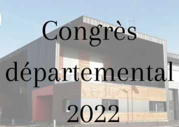 Congrès départemental du 15 octobre à Lanvollon : le programme