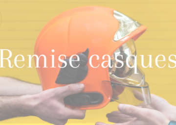 Remise des casques des caporaux