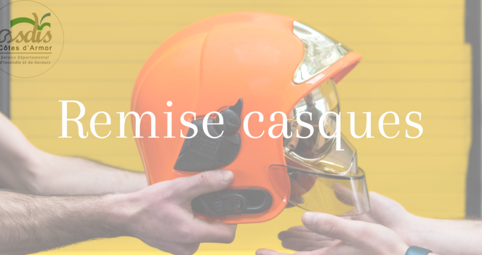 Remise des casques des caporaux