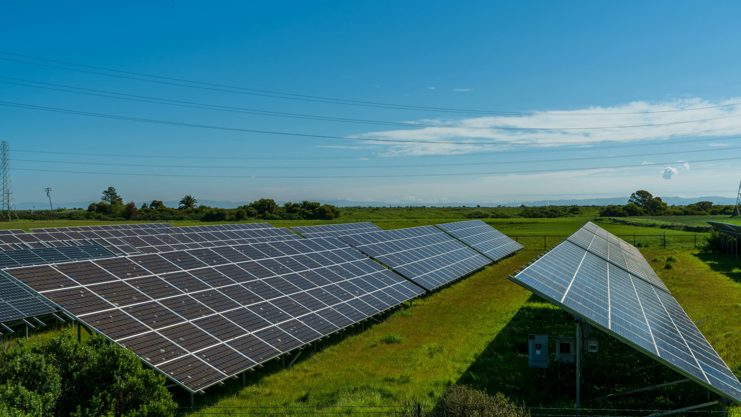 Parc panneaux photovoltaïques