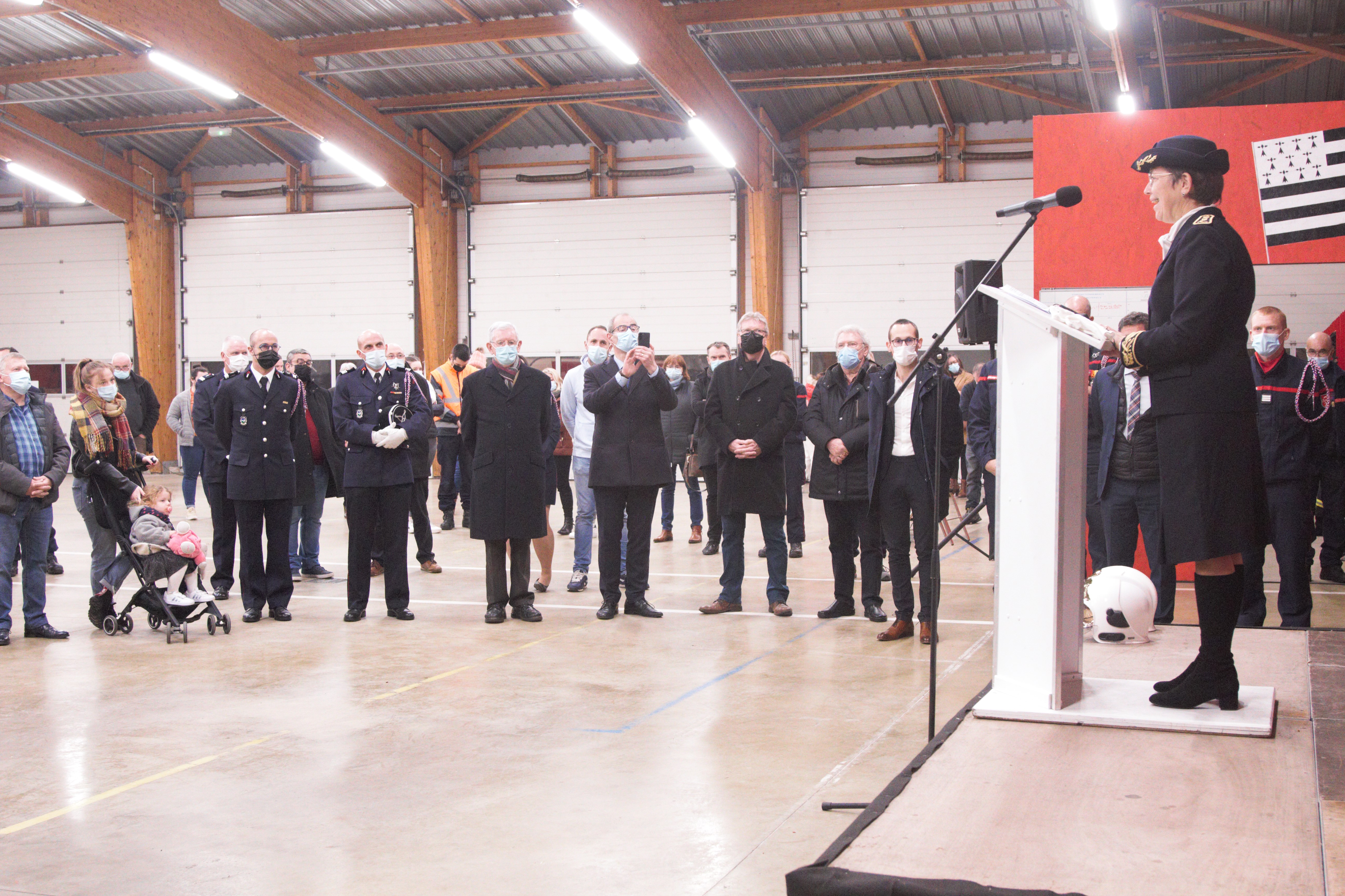 Discours de Madame Dominique LAURENT, sous-préfète de Guingamp.